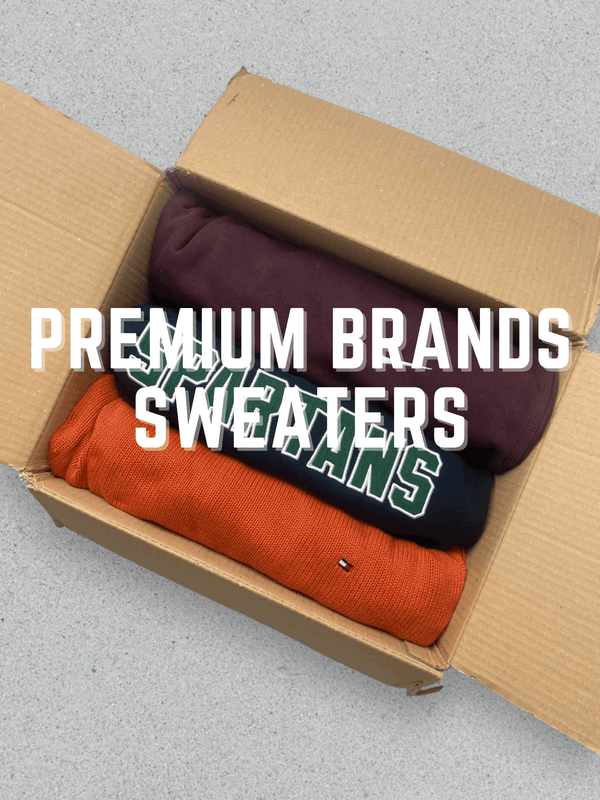 Premium Vintage Sweaters & Hoodies Box – 20 Stuks