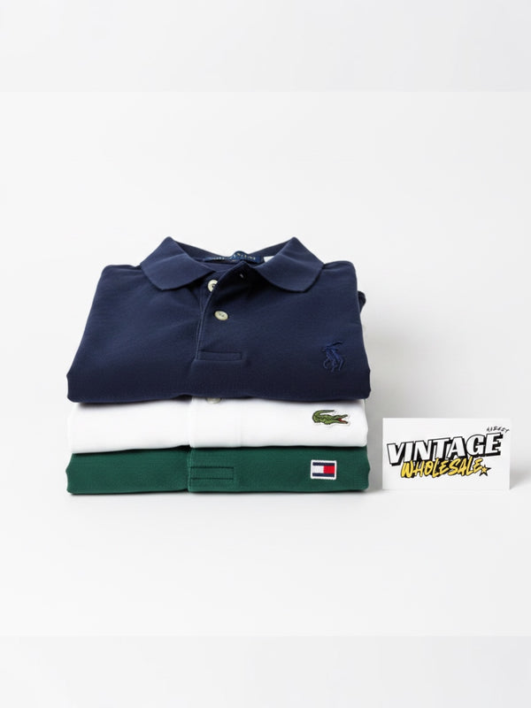 Premium Polo Box – 3 Vintage Stuks (Mix)