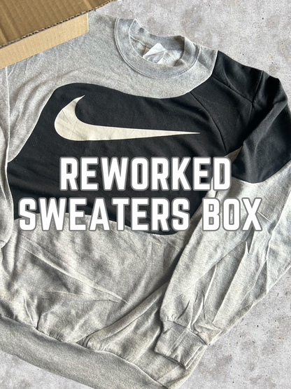 (Nieuw) Vintage Reworked Sweaters Box – 3 Unieke Stuks