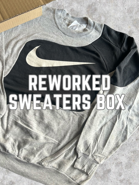 (Nieuw) Vintage Reworked Sweaters Box – 3 Unieke Stuks