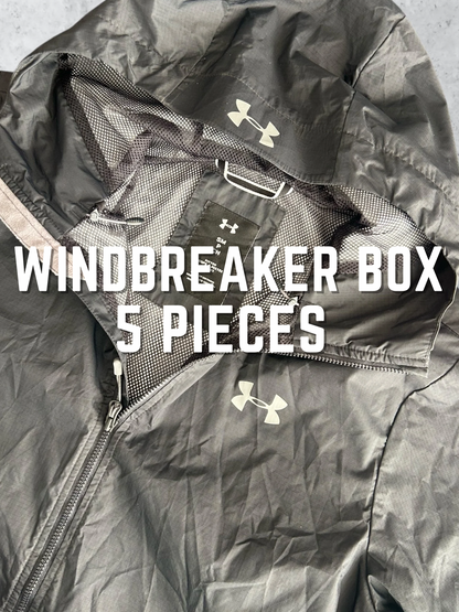 vintagewholesalemarket windbreaker box 5 pieces